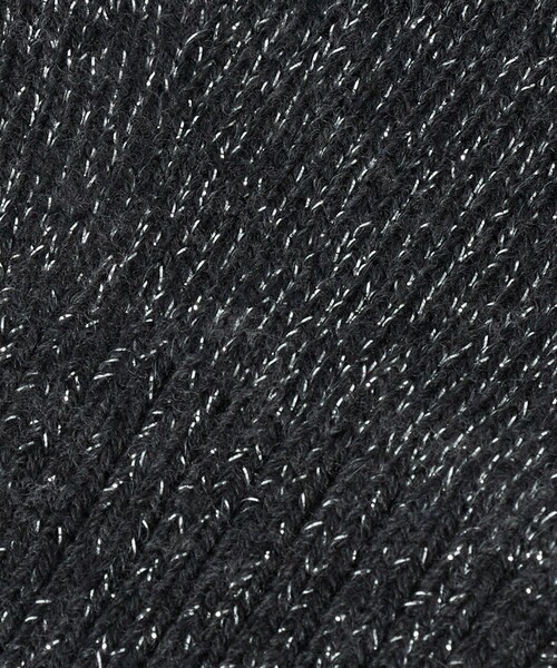 UNITED ARROWS（ユナイテッドアローズ）の「ラメニット フィンガーレスグローブ（手袋・レディース・オフホワイト/グレー系/ダークグレー・FREE）」の19枚目の写真