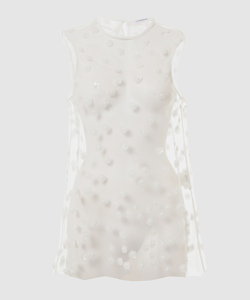 CECILIE BAHNSEN（セシリー バンセン）の「A-LINE SLEEVELESS TOP
