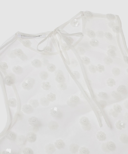 CECILIE BAHNSEN（セシリー バンセン）の「A-LINE SLEEVELESS TOP