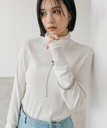 RIVE DROITE | ガーゼフライスタートルカットソー(Tシャツ/カットソー)