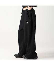 AVANDRESS（アバンドレス ）の「AV Snap Wide Pants BLACK（スウェットパンツ）」