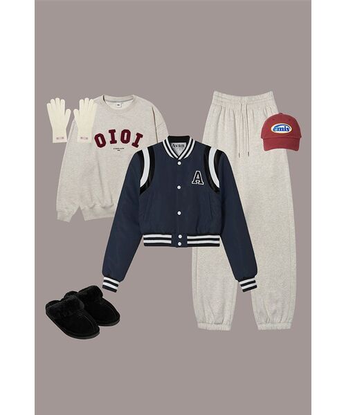 AVANDRESS(アバンドレス )の「Atlantis Varsity Jacket NAVY(ブルゾン・メンズ・ネイビー・LARGE/MEDIUM/SMALL)」の4枚目の写真