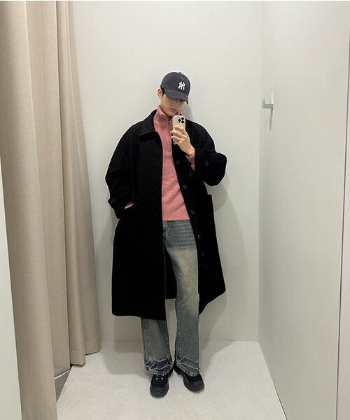 DIMITRI BLACK（ディミトリブラック）の「エッセンシャルヘアリー ハーフジップニット_ピンク（ニット/セーター・レディース・その他・LARGE/X-LARGE/SMALL/MEDIUM）」の10枚目の写真