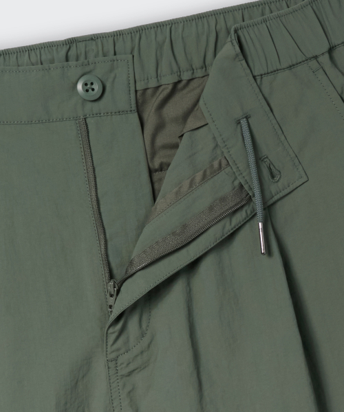 MUSINSA STANDARD（ムシンサスタンダード）の「ナイロンバルーンパンツ [カーキ]（その他パンツ・メンズ・その他・40/31/33/26/27/28/29/38/42/36/34/32/30）」の3枚目の写真
