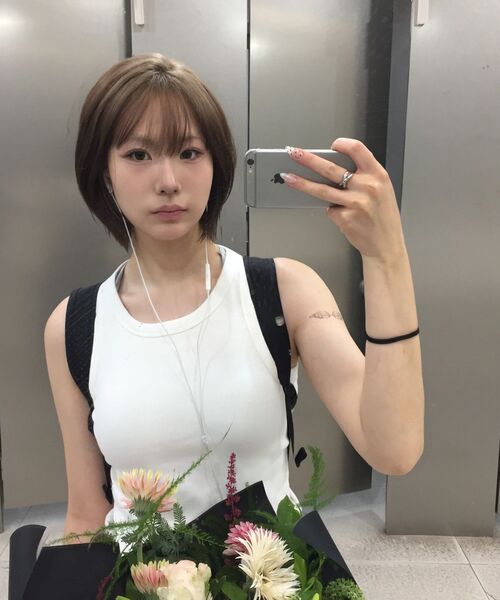 MUSINSA STANDARD WOMAN（ムシンサスタンダードウーマン）の「ウィメンズエッセンシャルタンクトップ[ホワイト]（Tシャツ/カットソー・レディース・その他・SMALL/MEDIUM/LARGE/X-LARGE/X-SMALL）」の7枚目の写真