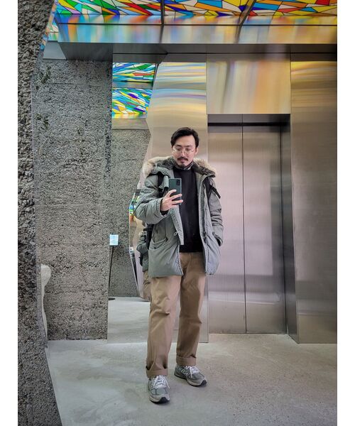 MUSINSA STANDARD（ムシンサスタンダード）の「裏起毛スウェットシャツ [ブラック]（スウェット・メンズ・その他・SMALL/MEDIUM/LARGE/X-LARGE/XX-LARGE/XXX-LARGE）」の7枚目の写真