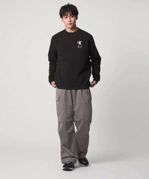 A DAY IN THE LIFE UNITED ARROWS(アデイインザライフユナイテッドアローズ)の「<BRANDALISED × A DAY IN THE LIFE >バンクシー ワンポイント スウェット(スウェット・メンズ・グレー系/ブラック・L/M)」の5枚目の写真