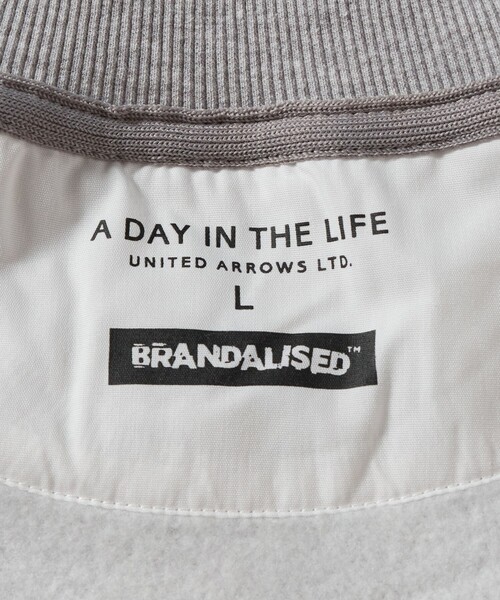 A DAY IN THE LIFE UNITED ARROWS(アデイインザライフユナイテッドアローズ)の「<BRANDALISED × A DAY IN THE LIFE >バンクシー ワンポイント スウェット(スウェット・メンズ・グレー系/ブラック・L/M)」の21枚目の写真