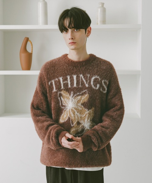 セール】メランジフラワーニット（ニット/セーター）｜RAGEBLUE