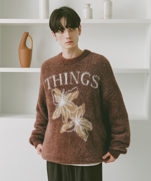 セール】メランジフラワーニット（ニット/セーター）｜RAGEBLUE