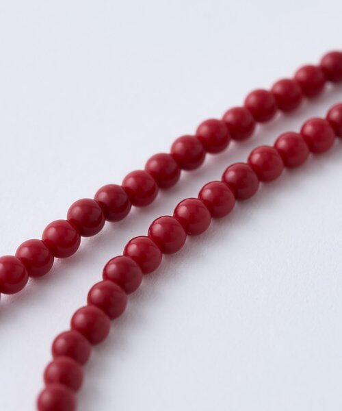 DISCOAT（ディスコート）の「【amulle by DISCOAT】カラービーズネックレス（ネックレス・レディース・レッド/アイボリー/ブラック・FREE）」の10枚目の写真