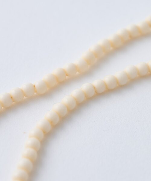 DISCOAT（ディスコート）の「【amulle by DISCOAT】カラービーズネックレス（ネックレス・レディース・レッド/アイボリー/ブラック・FREE）」の8枚目の写真