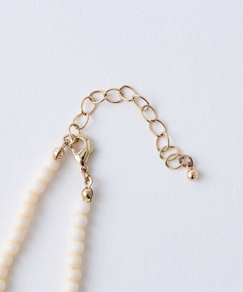 DISCOAT（ディスコート）の「【amulle by DISCOAT】カラービーズネックレス（ネックレス・レディース・レッド/アイボリー/ブラック・FREE）」の6枚目の写真