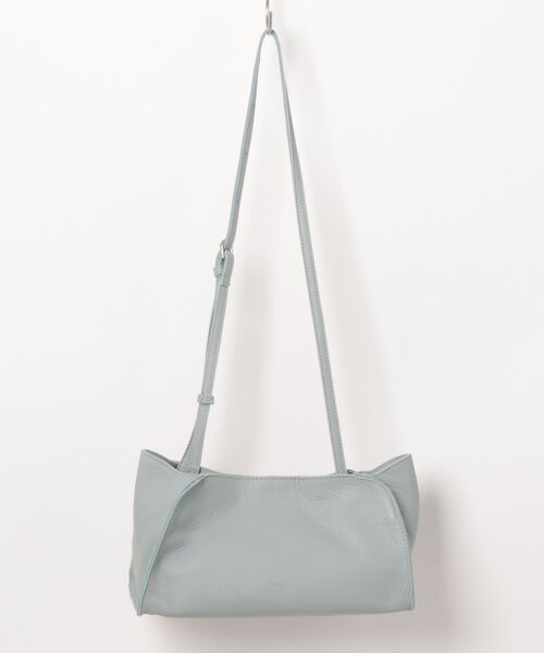 Beau're（ヴュレ）の「【BEAURE 】ラウンドカットBAG（ショルダーバッグ・レディース・サックスブルー/ブラウン/イエロー・FREE）」の2枚目の写真