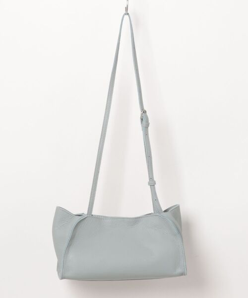 Beau're（ヴュレ）の「【BEAURE 】ラウンドカットBAG（ショルダーバッグ・レディース・サックスブルー/ブラウン/イエロー・FREE）」の4枚目の写真