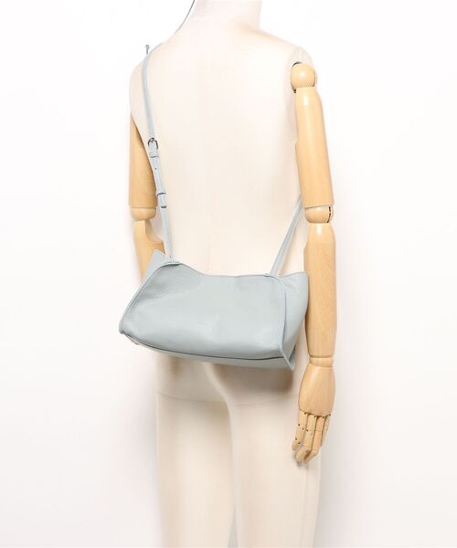Beau're（ヴュレ）の「【BEAURE 】ラウンドカットBAG（ショルダーバッグ・レディース・サックスブルー/ブラウン/イエロー・FREE）」の9枚目の写真