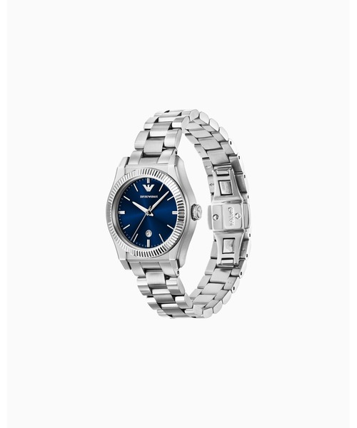 EMPORIO ARMANI(エンポリオアルマーニ)の「【エンポリオ アルマーニ】 3針デイトウォッチ ステンレススチール(アナログ腕時計・レディース・その他1・FREE)」の2枚目の写真