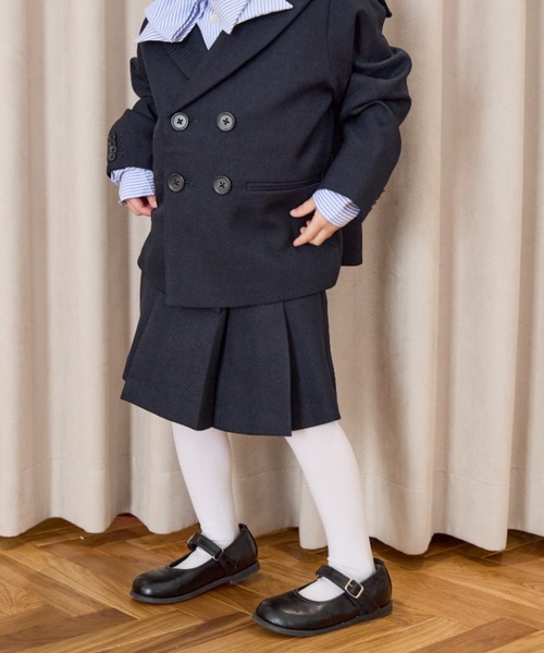 LOWRYS FARM(ローリーズファーム)の「メランジツイルスカート 593777(スカート・キッズ・ネイビー/グレー・110cm/120cm/130cm/140cm/150cm)」の16枚目の写真