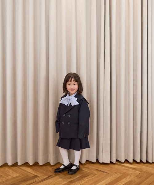 LOWRYS FARM(ローリーズファーム)の「メランジツイルスカート 593777(スカート・キッズ・ネイビー/グレー・110cm/120cm/130cm/140cm/150cm)」の12枚目の写真