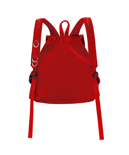 BLACKPURPLE（ブラックパープル）の「ノマドバッグ No Mad Bag_Red（バックパック/リュック・レディース・レッド・FREE）」の2枚目の写真