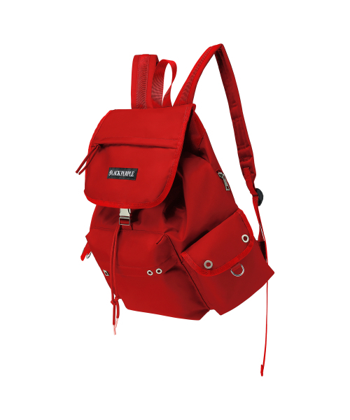 BLACKPURPLE（ブラックパープル）の「ノマドバッグ No Mad Bag_Red（バックパック/リュック・レディース・レッド・FREE）」の3枚目の写真