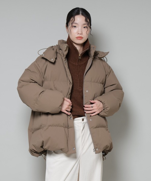 セール】Aラインミドルダウンコート（ダウンジャケット/コート）｜NANO