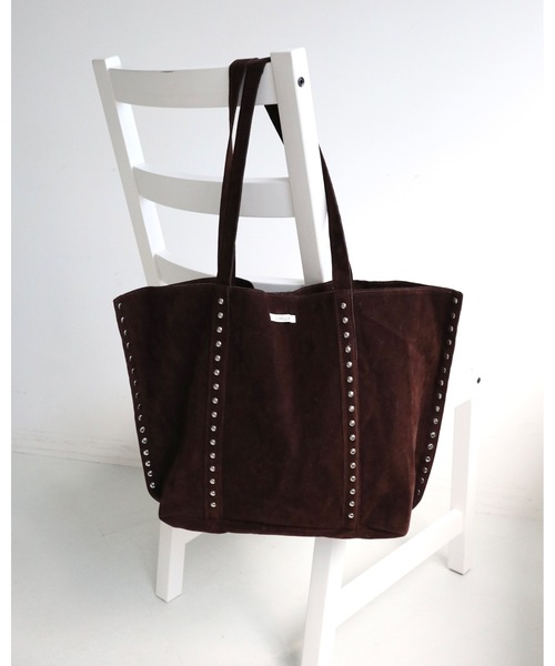 JUMELLE(ジュメロ)の「スウェードライクトート(トートバッグ・レディース・ブラウン・FREE)」の5枚目の写真