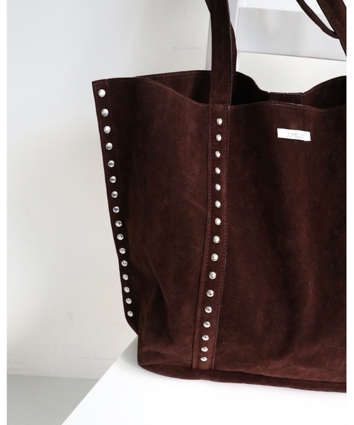 JUMELLE(ジュメロ)の「スウェードライクトート(トートバッグ・レディース・ブラウン・FREE)」の6枚目の写真