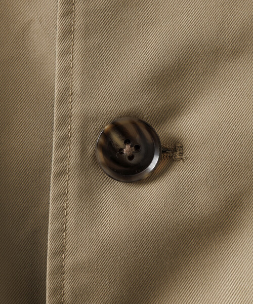 FREAK'S STORE（フリークスストア）の「リバーシブル ウール混 フランネル チェック バルマカーン コート / Reversible Balmacaan Coat（ステンカラーコート・メンズ・ベージュ/ブラック・MEDIUM/LARGE）」の9枚目の写真