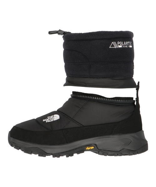 THE NORTH FACE（ザノースフェイス）の「THE NORTH FACE ザ・ノースフェイス DETACHABLE NSE POLARTEC 防水透湿 保温 ガラス繊維配合ソール 2WAY メンズブーツ(デタッチャブルヌプシブーティポーラテック) NF52478 KW ブラック/ホワイト（ブーツ・メンズ・ブラック×ホワイト・27.0cm/26.0cm/29.0cm/28.0cm）」の4枚目の写真