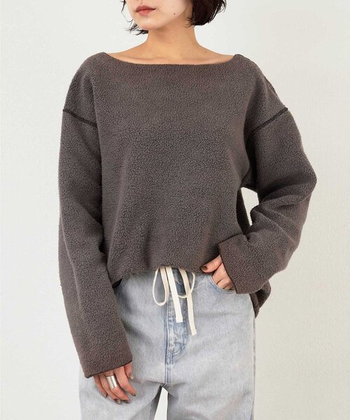 ピグメントスウェットプルオーバー（スウェット）｜Whim Gazette