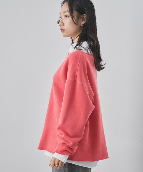 ピグメントスウェットプルオーバー（スウェット）｜Whim Gazette