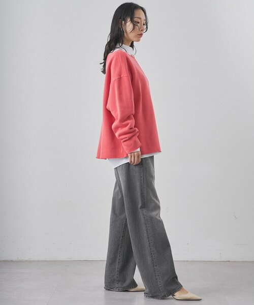 ピグメントスウェットプルオーバー（スウェット）｜Whim Gazette