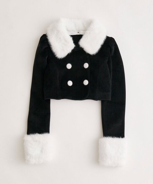 OLIVE des OLIVE（オリーブデオリーブ）の「【インフルエンサー企画】miko merry jacket（テーラードジャケット・レディース・ピンク/ブラック・FREE）」の17枚目の写真