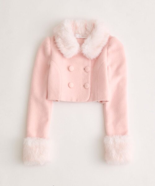 OLIVE des OLIVE（オリーブデオリーブ）の「【インフルエンサー企画】miko merry jacket（テーラードジャケット・レディース・ピンク/ブラック・FREE）」の22枚目の写真