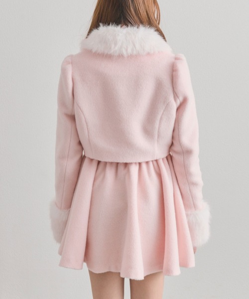 OLIVE des OLIVE（オリーブデオリーブ）の「【インフルエンサー企画】miko merry jacket（テーラードジャケット・レディース・ピンク/ブラック・FREE）」の5枚目の写真