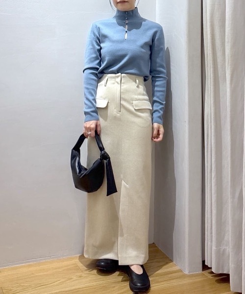 フロントポケットナロースカート（スカート）｜STYLEMIXER（スタイル