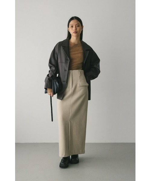 フロントポケットナロースカート（スカート）｜STYLEMIXER（スタイル