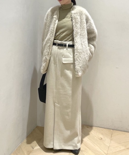 フロントポケットナロースカート（スカート）｜STYLEMIXER（スタイル