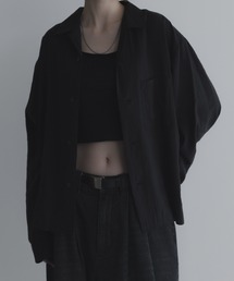 remer（リメール）の「ルーズベーシックシャツ - パウダリーレーヨン / loose basic shirt《powdery rayon》（シャツ/ブラウス）」