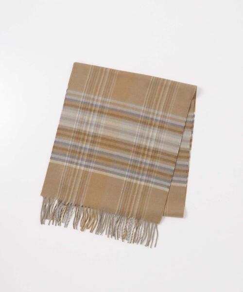 THE INOUE BROTHERS Brushed Scarf Check（マフラー）｜THE INOUE