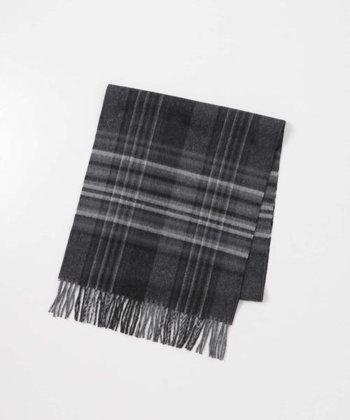 THE INOUE BROTHERS Brushed Scarf Check（マフラー）｜THE INOUE