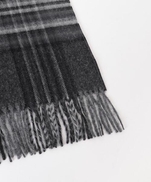 THE INOUE BROTHERS Brushed Scarf Check（マフラー）｜THE INOUE