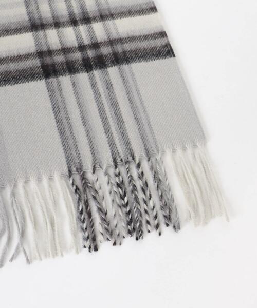 THE INOUE BROTHERS Brushed Scarf Check（マフラー）｜THE INOUE