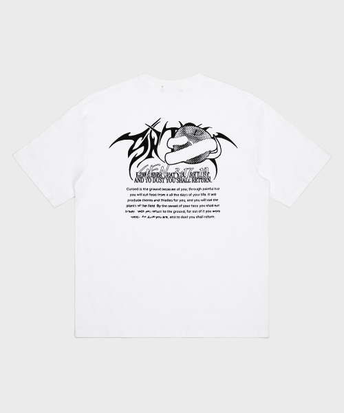 SAINTPAIN(セイントペイン)の「SP ロンギヌス 半袖Tシャツ ホワイト(Tシャツ/カットソー・メンズ・その他・MEDIUM/LARGE)」の2枚目の写真