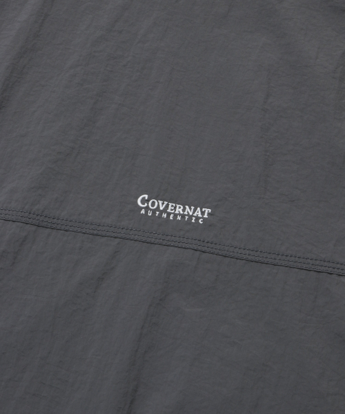 COVERNAT(カバーナット)の「コンフィナイロン トラックジャケット チャコール(ナイロンジャケット・レディース・その他・LARGE/MEDIUM/SMALL/X-LARGE/X-SMALL/XX-LARGE)」の8枚目の写真