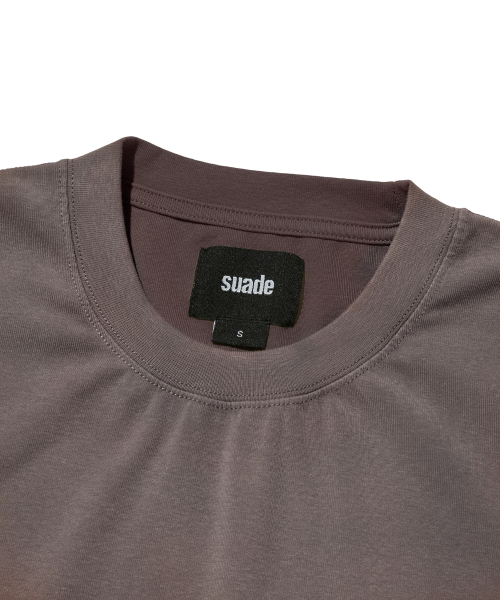 suade（スエード）の「CROPPED TEE [STONE BROWN]（Tシャツ/カットソー・レディース・その他・SMALL/LARGE）」の3枚目の写真