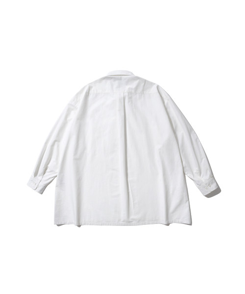 ANGLAN（アングラン）の「Pullover Side-Slit Shirt - White（シャツ/ブラウス・メンズ・その他・FREE）」の9枚目の写真
