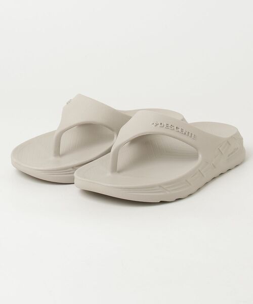 DESCENTE（デサント）の「DESCENTE/デサント　ENERZITE CALM THONG V2エナザイト カーム トング（サンダル・レディース・ベージュ/グレー/ブラック・23cm/28cm）」の3枚目の写真