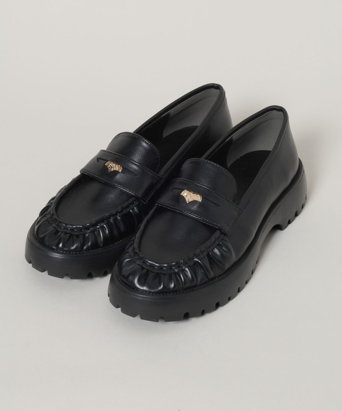 A part by(アパートバイ)の「ボリュームコインローファー(ローファー・レディース・ブラウン/ブラック・MEDIUM/LARGE)」の4枚目の写真